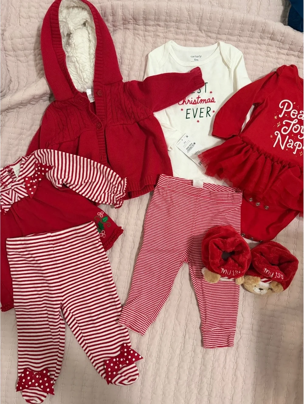 Baby Girl Christmas Clothing Bundle 3-6M / 6M 🎄❤️
